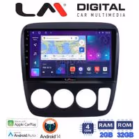 Οθόνη Multimedia LM Digital ZN4376A GPS Με Apple CarPlay / Android Auto / BT / GPS / WiFi / GPRS Για HONDA CR-V 1996 - 2006
