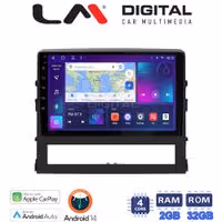 Οθόνη Multimedia LM Digital ZN4386 GPS Με Apple CarPlay / Android Auto / BT / GPS / WiFi / GPRS Για TOYOTA LAND CRUISER 2016