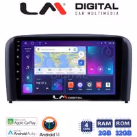 Οθόνη Multimedia LM Digital ZN4393 GPS Με Apple CarPlay / Android Auto / BT / GPS / WiFi / GPRS Για VOLVO S80 2004 - 2006