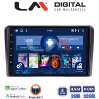 Οθόνη Multimedia LM Digital ZN4480 GPS Με Apple CarPlay / Android Auto / BT / GPS / WiFi / GPRS Για VW (Όλα Τα Μοντέλα)