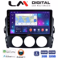 Οθόνη Multimedia LM Digital ZN4530 GPS Με Apple CarPlay / Android Auto / BT / GPS / WiFi / GPRS Για MAZDA MX5 2005 - 2015