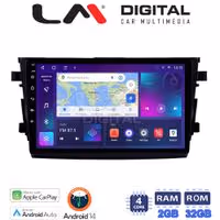 Οθόνη Multimedia LM Digital ZN4599 GPS Με Apple CarPlay / Android Auto / BT / GPS / WiFi / GPRS Για SUZUKI CELERIO 2015+