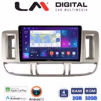 Οθόνη Multimedia LM Digital ZN4704 GPS Με Apple CarPlay / Android Auto / BT / GPS / WiFi / GPRS Για NISSAN X-TRAIL 2000 - 2007