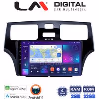 Οθόνη Multimedia LM Digital ZN4993 GPS Με Apple CarPlay / Android Auto / BT / GPS / WiFi / GPRS Για LEXUS ES 2001 - 2007