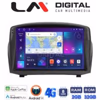 Οθόνη Multimedia LM Digital ZR8152B GPS Με Apple CarPlay / Android Auto / BT / GPS / WiFi / GPRS Για FORD FIESTA 2008 - 2017
