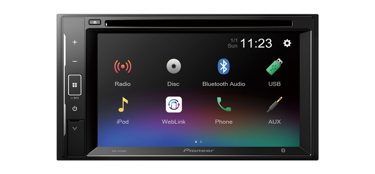 Οθόνη Pioneer AVH-A240BT 6.2" Με DVD / Bluetooth / Weblink