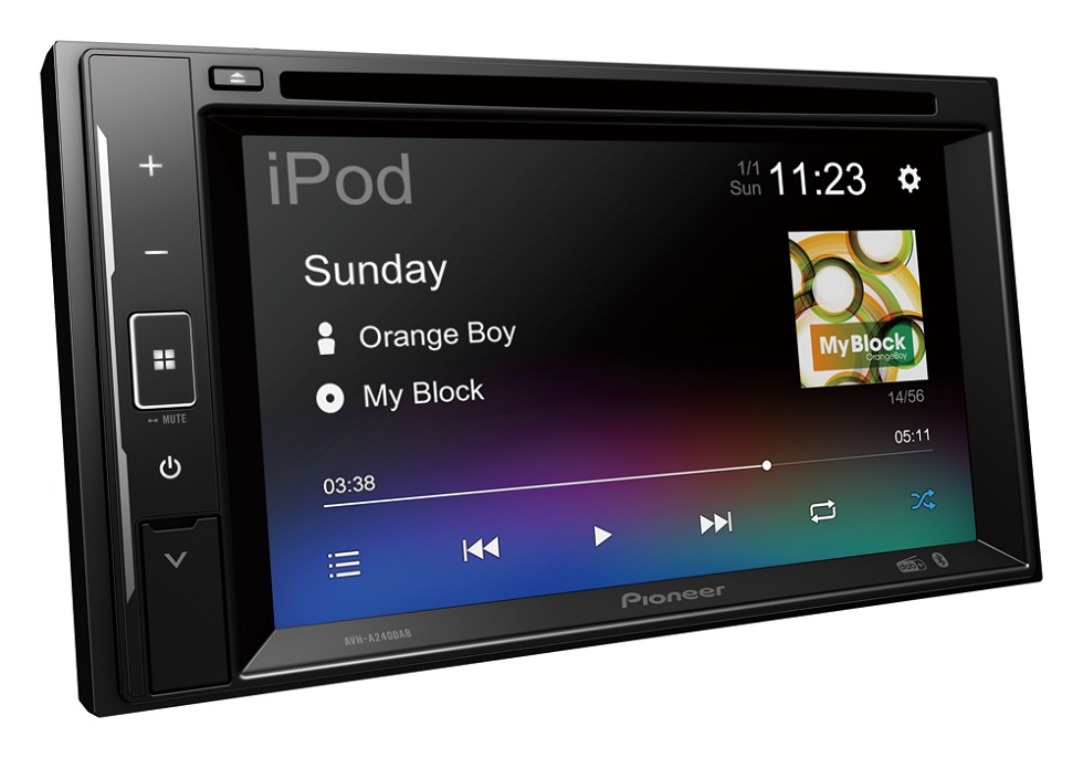 Οθόνη Pioneer AVH-A240DAB 6.2" Με DVD / Bluetooth / DAB+ / Weblink
