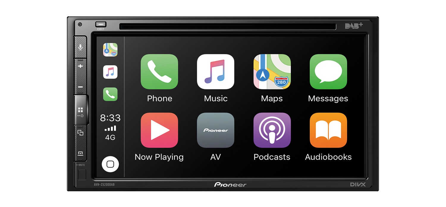 Οθόνη Pioneer AVH-Z5200DAB 6.8" Με DVD / Bluetooth / DAB+ / Apple CarPlay / Android Auto