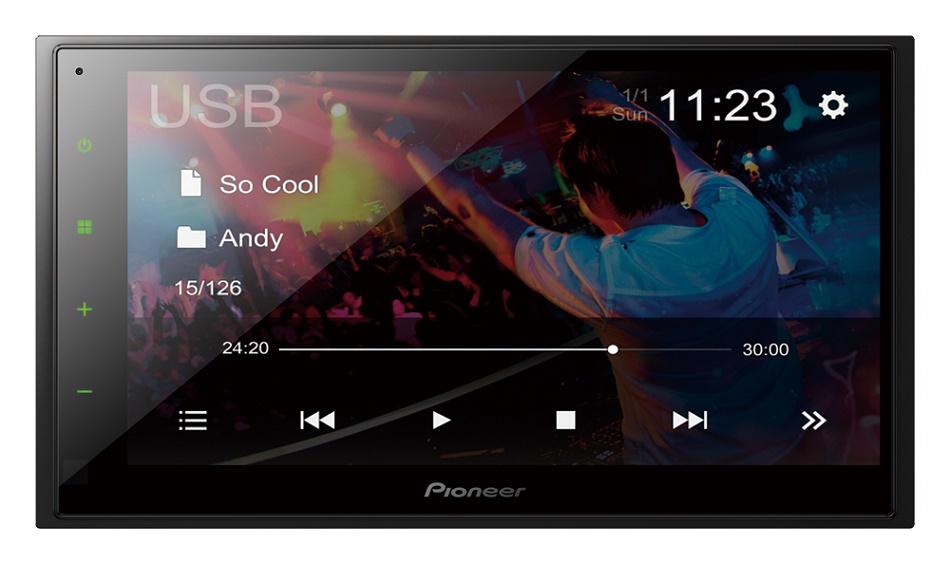 Οθόνη Pioneer DMH-A340DAB 6.8" Με Bluetooth / DAB+ / Weblink / iPhone