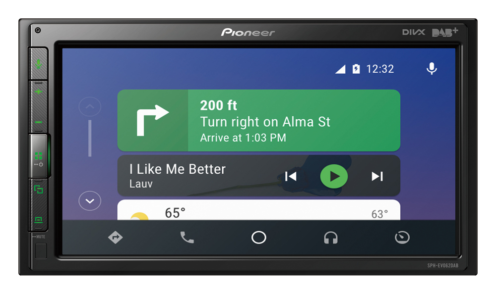 Οθόνη Pioneer SPH-EVO62DAB 6.8" Με Bluetooth / DAB+ / Apple CarPlay / Android Auto