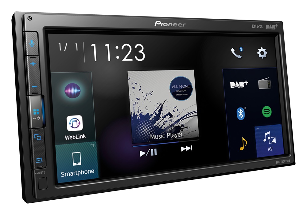 Οθόνη Pioneer SPH-EVO62DAB 6.8" Με Bluetooth / DAB+ / Apple CarPlay / Android Auto