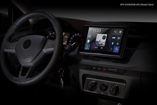 Οθόνη Pioneer SPH-EVO82DAB & 1-DIN Κιτ Εγκατάστασης