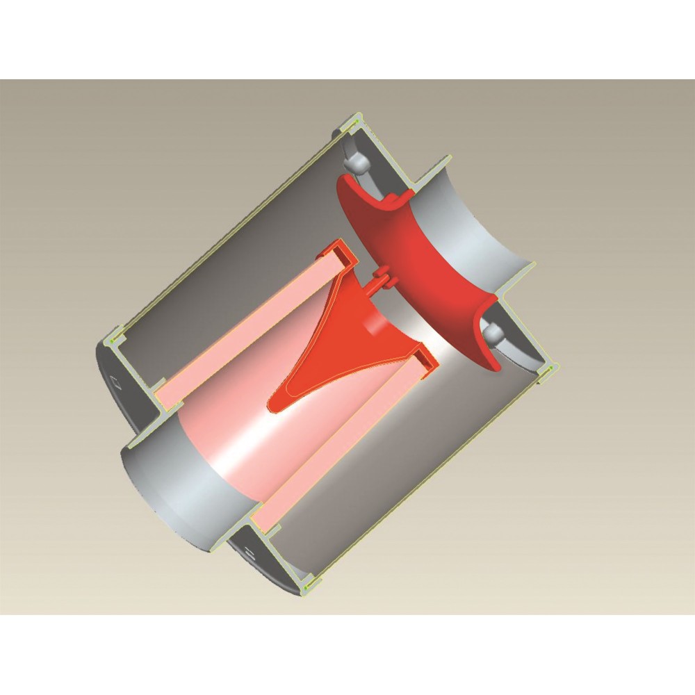 Βαρελάκι OTA οβάλ μαύρο Carbon 1τμχ BMC