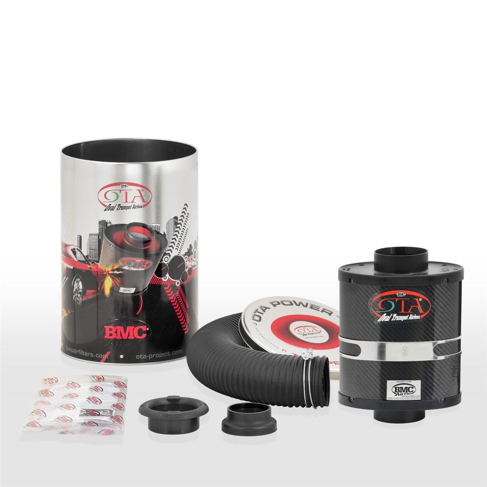 Βαρελάκι OTA οβάλ μαύρο Carbon 1τμχ BMC