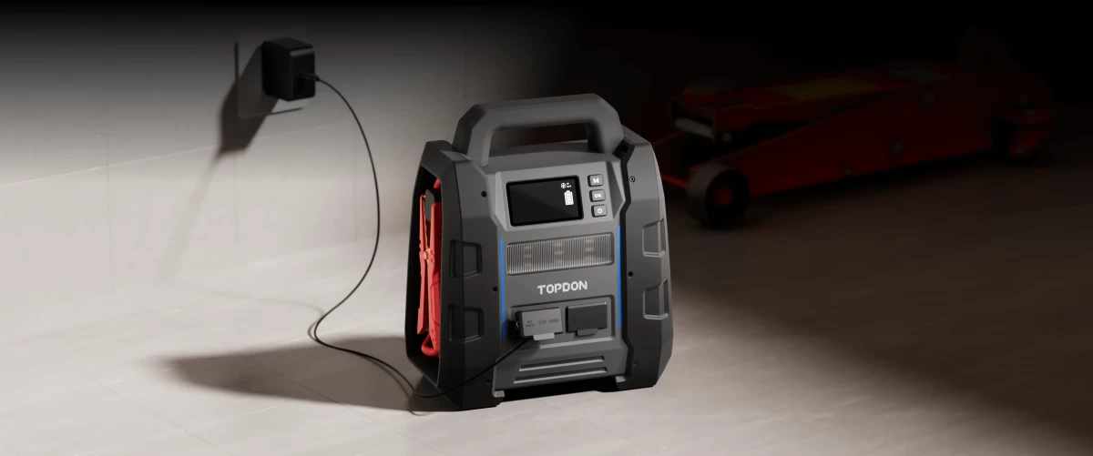Εκκινητής Λιθίου & Διαγνωστικό Μπαταρίας TOPDON V4500PLUS (12V / 4500A)