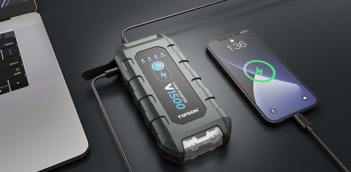 Εκκινητής Λιθίου TOPDON V1500 (12V / 1500A)