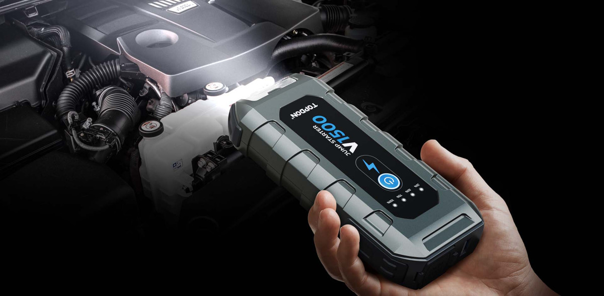 Εκκινητής Λιθίου TOPDON V1500 (12V / 1500A)