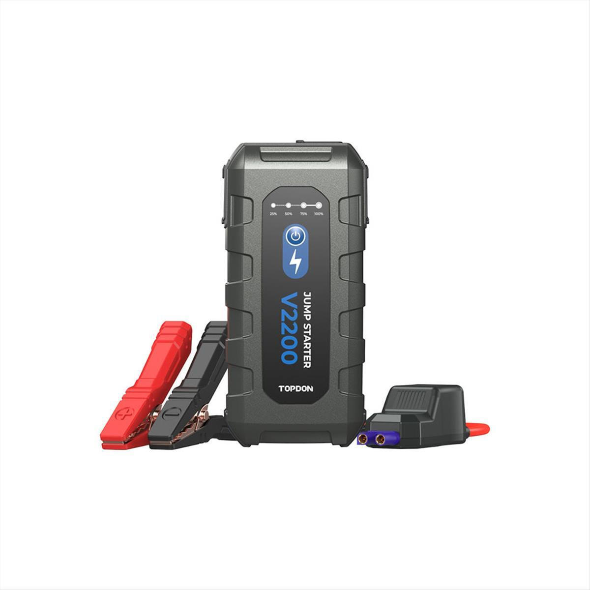 Εκκινητής Λιθίου TOPDON V2200 (12V / 2200A)