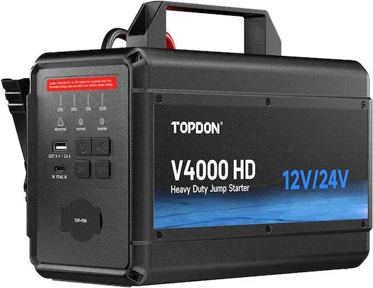 Εκκινητής Λιθίου TOPDON V4000HD (4000A)