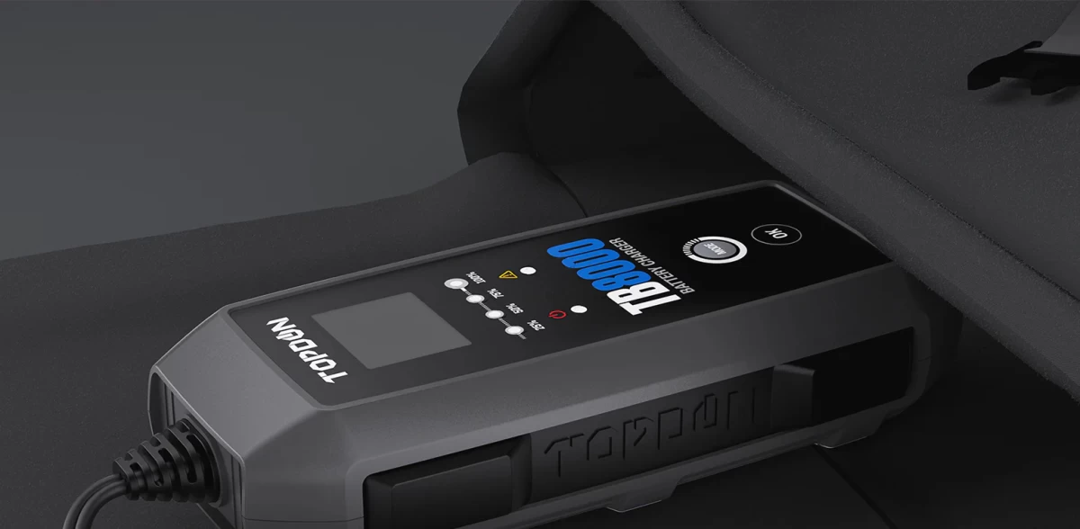 Έξυπνος Φορτιστής & Συντηρητής Μπαταρίας TOPDON TB8000 (6V - 12V / 8A)