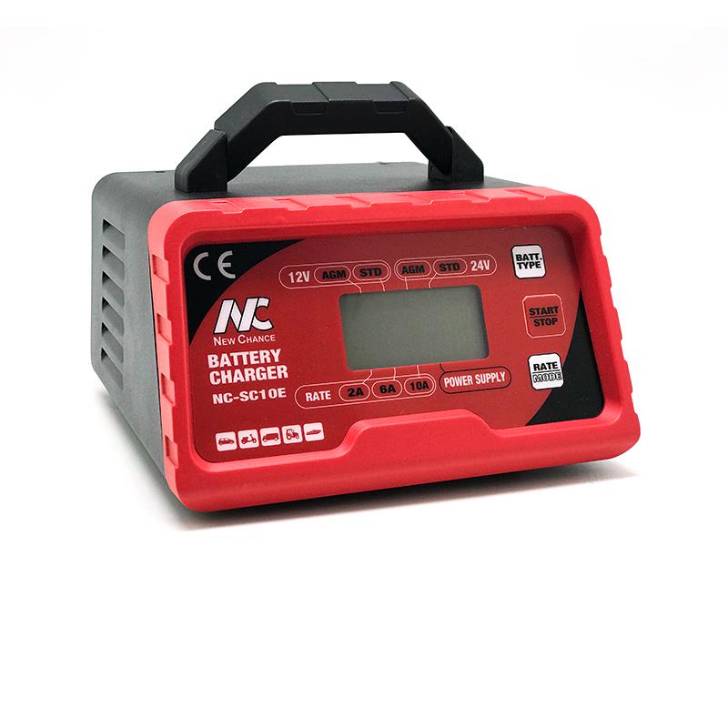 Φορτιστής Μπαταρίας 12-24V (10 Στάδια Φόρτισης)