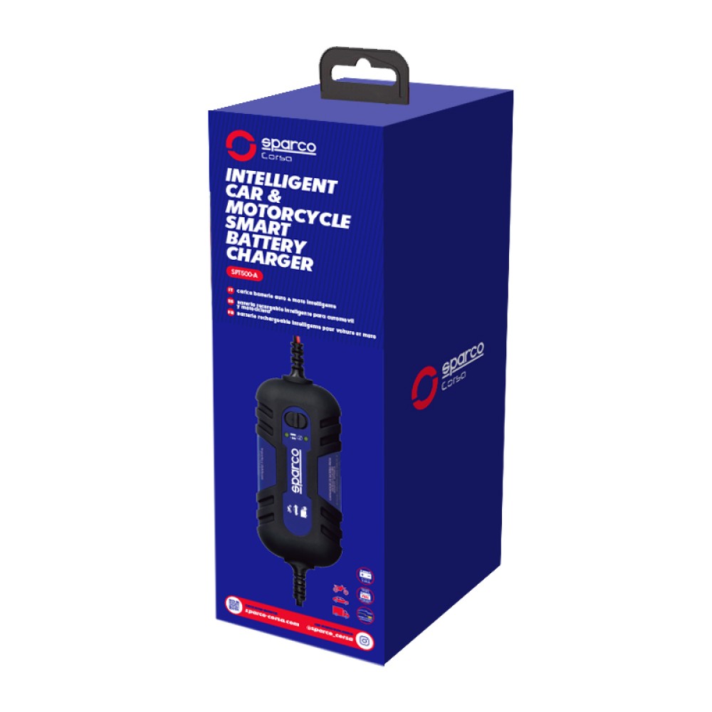 Φορτιστής μπαταρίας 6/12V 3-120AH 1τμχ Sparco