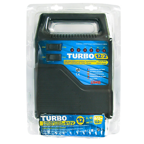 Φορτιστής Μπαταρίας LAMPA TURBO 6/12V 2/12A