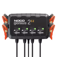 Φορτιστής, Συντηρητής & Αποθειωτής Μπαταριών NOCO GENIUS2X4 (6V - 12V / 4 x 2A / 4 Θέσεων)