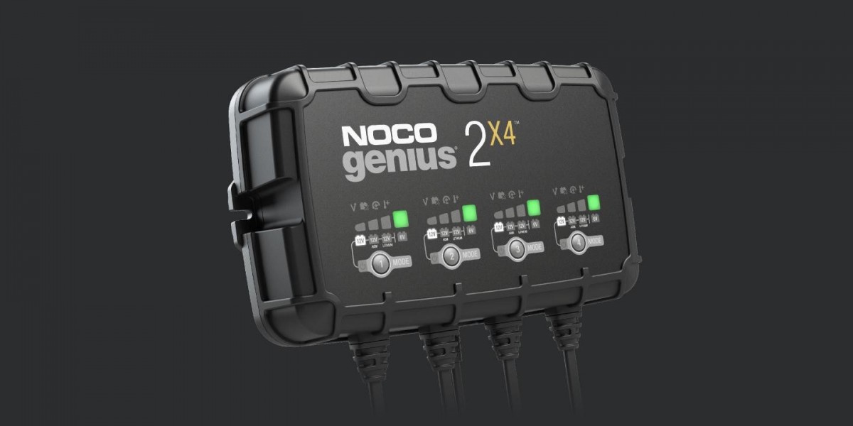 Φορτιστής, Συντηρητής & Αποθειωτής Μπαταριών NOCO GENIUS2X4 (6V - 12V / 4 x 2A / 4 Θέσεων)