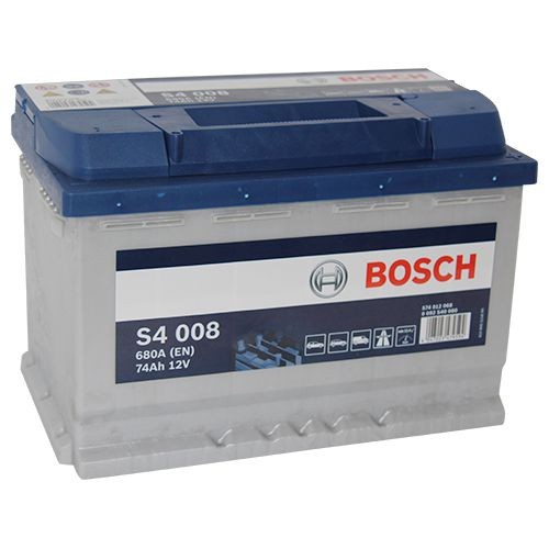 Μπαταρία BOSCH S4 008 (74Ah 680A 12V)