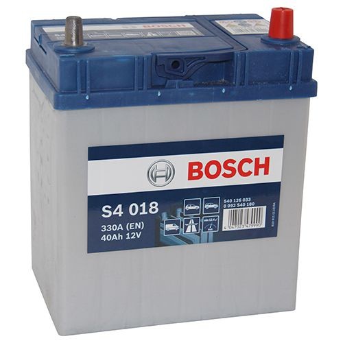 Μπαταρία BOSCH S4 018 (40Ah 330A 12V)