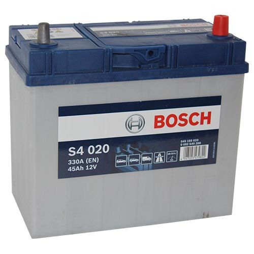 Μπαταρία BOSCH S4 020 (45Ah 330A 12V)