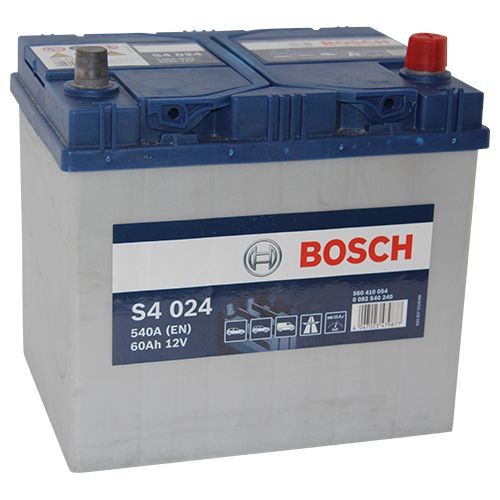 Μπαταρία BOSCH S4 024 (60Ah 540A 12V)
