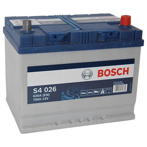 Μπαταρία BOSCH S4 026 (70Ah 630A 12V)