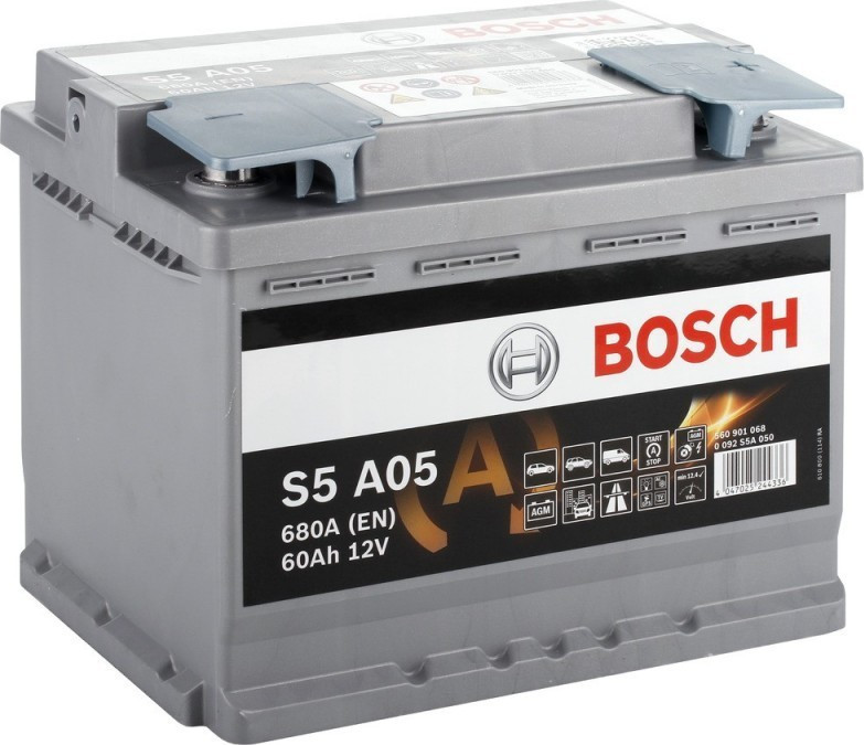 Μπαταρία BOSCH S5 A05 AGM (60Ah 680A 12V)