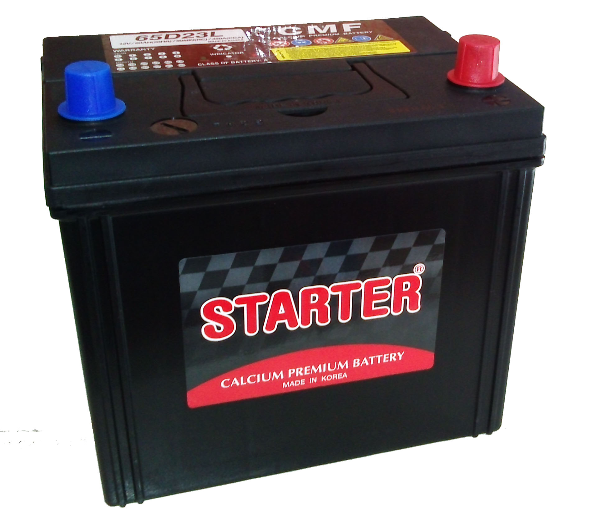 Μπαταρία STARTER 65D23L (60Ah 450A 12V)