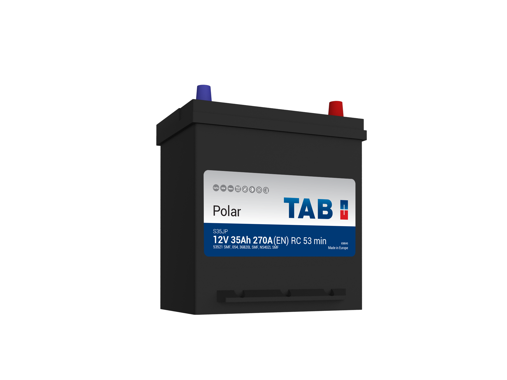 Μπαταρία TAB Polar 53521 SMF (35Ah 270A 12V)