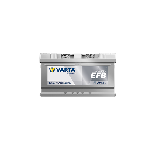 Μπαταρία VARTA Dynamic EFB E46 (75Ah 730A 12V)