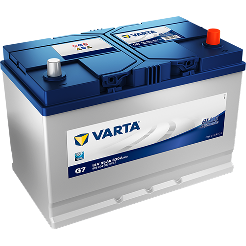Μπαταρία VARTA Blue Dynamic G7 (95Ah 830A 12V)