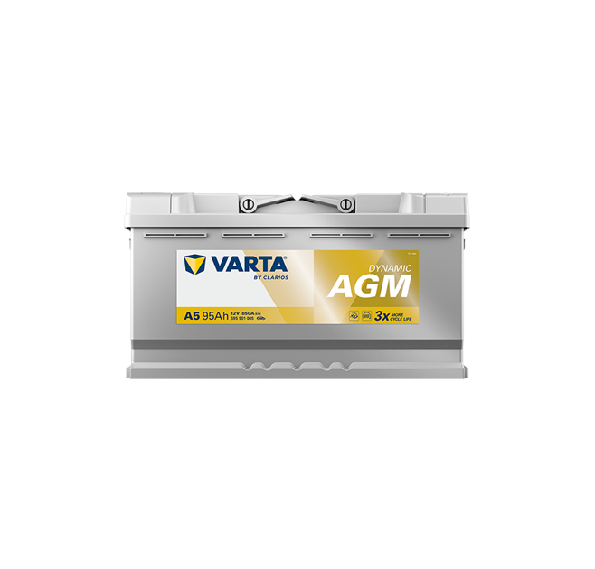 Μπαταρία VARTA Dynamic AGM A5 (95Ah 850A 12V)
