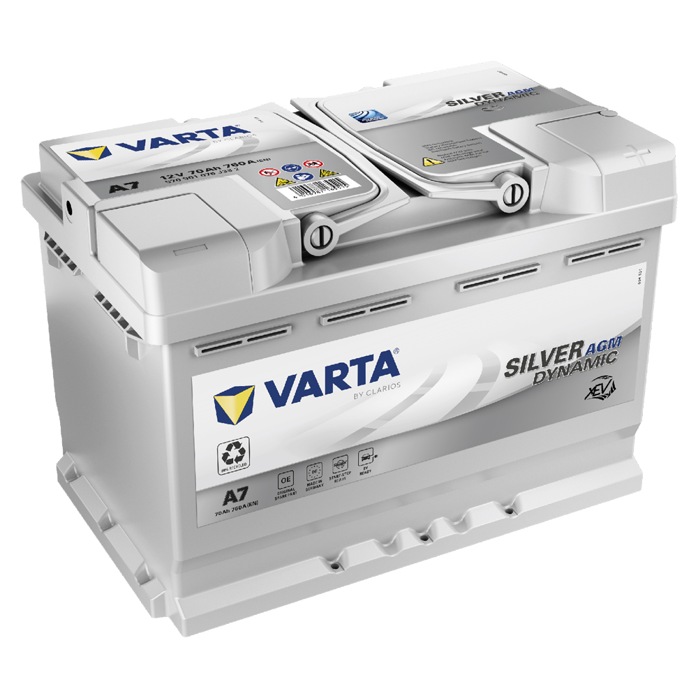 Μπαταρία VARTA Dynamic AGM A7 (70Ah 760A 12V)