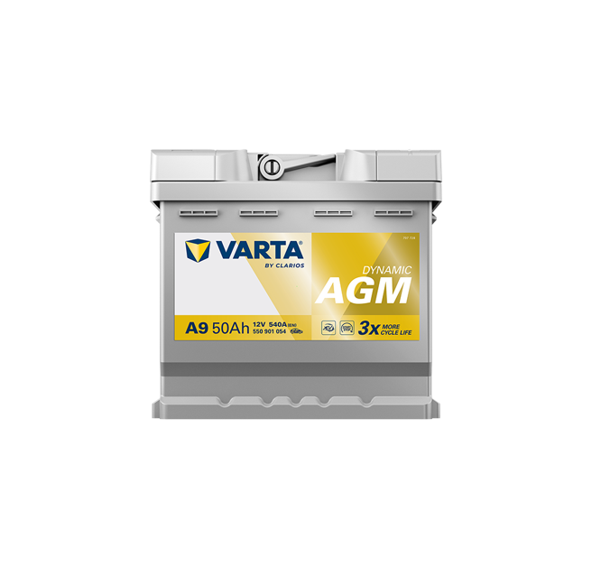 Μπαταρία VARTA Dynamic AGM A9 (50Ah 540A 12V)