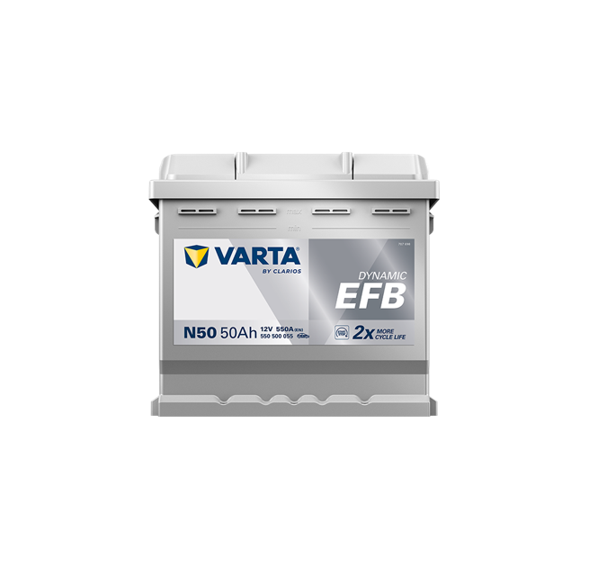 Μπαταρία VARTA Dynamic EFB N50 (50Ah 540A 12V)