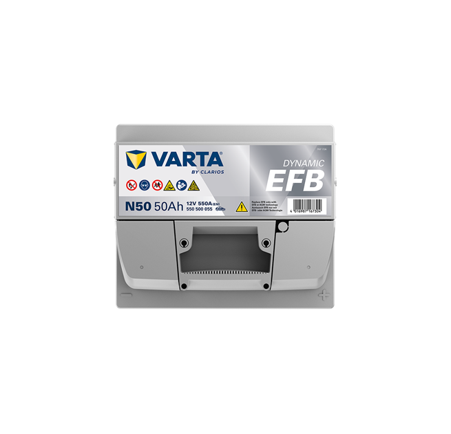 Μπαταρία VARTA Dynamic EFB N50 (50Ah 540A 12V)
