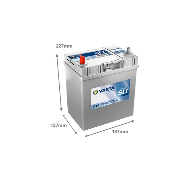Μπαταρία VARTA Dynamic SLI A15 (40Ah 330A 12V)