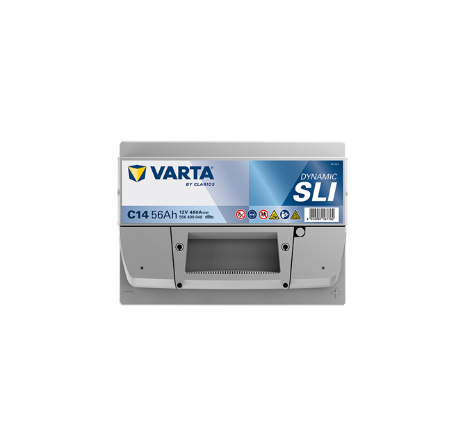 Μπαταρία VARTA Dynamic SLI C14 (56Ah 480A 12V)
