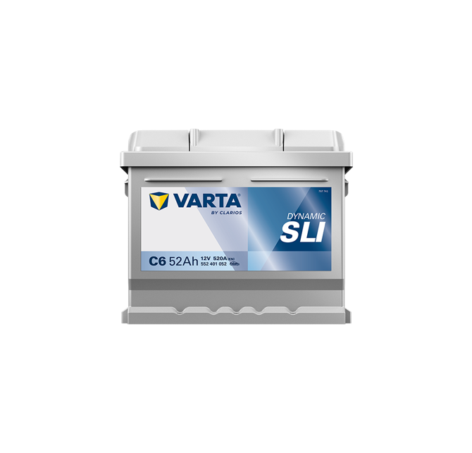 Μπαταρία VARTA Dynamic SLI C6 (52Ah 520A 12V)