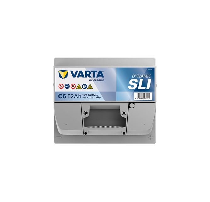 Μπαταρία VARTA Dynamic SLI C6 (52Ah 520A 12V)