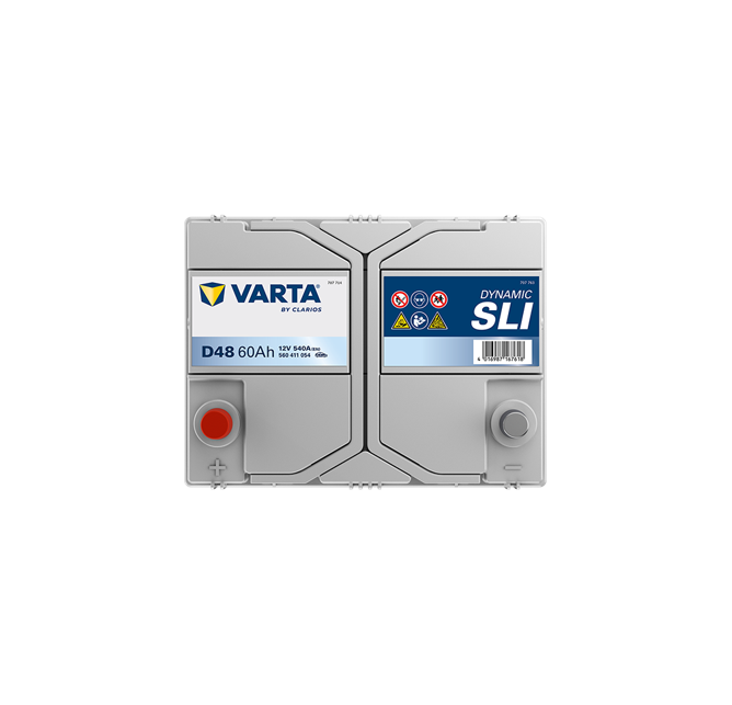 Μπαταρία VARTA Dynamic SLI D48 (60Ah 540A 12V)