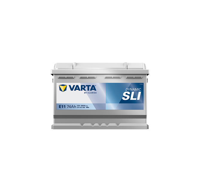 Μπαταρία VARTA Dynamic SLI E11 (74Ah 680A 12V)
